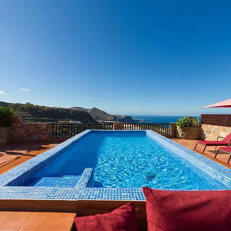Alba - Solarium Private Pool - Nature Views Moya (Gran Canaria)
