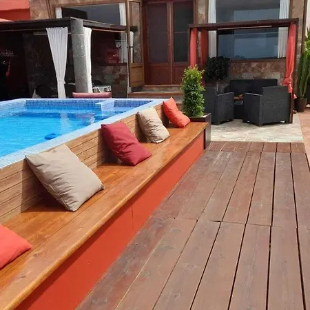 Alba - Solarium Private Pool - Nature Views Villa Moya (Gran Canaria)